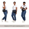 image:imageBaggallini Calais Crossbody Bags for Women 10x7 Lightweight WaterResistant Travel Purse RFID amp Interior OrganizationBlack Quilt