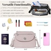 image:imageBaggallini Calais Crossbody Bags for Women 10x7 Lightweight WaterResistant Travel Purse RFID amp Interior OrganizationBlush Shimmer