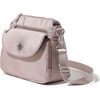 image:imageBaggallini Calais Crossbody Bags for Women 10x7 Lightweight WaterResistant Travel Purse RFID amp Interior OrganizationBlush Shimmer