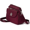 image:imageBaggallini Calais Crossbody Bags for Women 10x7 Lightweight WaterResistant Travel Purse RFID amp Interior OrganizationDark Cherry