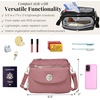 image:imageBaggallini Calais Crossbody Bags for Women 10x7 Lightweight WaterResistant Travel Purse RFID amp Interior OrganizationDusty Mauve
