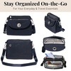 image:imageBaggallini Calais Crossbody Bags for Women 10x7 Lightweight WaterResistant Travel Purse RFID amp Interior OrganizationFrench Navy