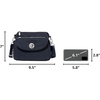 image:imageBaggallini Calais Crossbody Bags for Women 10x7 Lightweight WaterResistant Travel Purse RFID amp Interior OrganizationFrench Navy