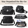 image:imageBaggallini Calais Crossbody Bags for Women 10x7 Lightweight WaterResistant Travel Purse RFID amp Interior OrganizationMidnight Blossom