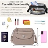 image:imageBaggallini Calais Crossbody Bags for Women 10x7 Lightweight WaterResistant Travel Purse RFID amp Interior OrganizationMoonrock