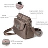 image:imageBaggallini Calais Crossbody Bags for Women 10x7 Lightweight WaterResistant Travel Purse RFID amp Interior OrganizationPortbello Shimmer
