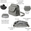 image:imageBaggallini Calais Crossbody Bags for Women 10x7 Lightweight WaterResistant Travel Purse RFID amp Interior OrganizationSterling Shimme