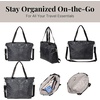 image:imageBaggallini Carryall Laptop ToteMidnight Blossom Print