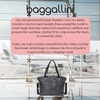 image:imageBaggallini Carryall Laptop ToteMidnight Blossom Print