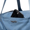 image:imageBaggallini Carryall Tote  Lightweight Nylon Zipper Top Weekender Travel Beach Bag wLuggage SleeveCornflower