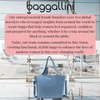 image:imageBaggallini Carryall Tote  Lightweight Nylon Zipper Top Weekender Travel Beach Bag wLuggage SleeveCornflower