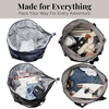 image:imageBaggallini Carryall Tote  Lightweight Nylon Zipper Top Weekender Travel Beach Bag wLuggage SleeveDark Grey Camo