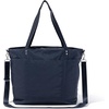 image:imageBaggallini Carryall Tote  Lightweight Nylon Zipper Top Weekender Travel Beach Bag wLuggage SleeveFrench Navy