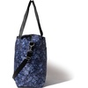 image:imageBaggallini Carryall Tote  Lightweight Nylon Zipper Top Weekender Travel Beach Bag wLuggage SleeveIndigo Petal