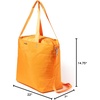 image:imageBaggallini Carryall Tote  Lightweight Nylon Zipper Top Weekender Travel Beach Bag wLuggage SleeveMarigold