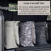 image:imageBaggallini Carryall Tote  Lightweight Nylon Zipper Top Weekender Travel Beach Bag wLuggage SleeveMidnight Blossom