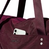 image:imageBaggallini Carryall Tote  Lightweight Nylon Zipper Top Weekender Travel Beach Bag wLuggage SleeveMulberry