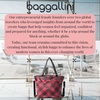 image:imageBaggallini Carryall Tote  Lightweight Nylon Zipper Top Weekender Travel Beach Bag wLuggage SleeveRed Buffalo Plaid