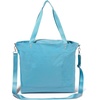 image:imageBaggallini Carryall Tote  Lightweight Nylon Zipper Top Weekender Travel Beach Bag wLuggage SleeveSeaside Blue