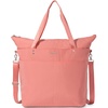 image:imageBaggallini Carryall Tote  Lightweight Nylon Zipper Top Weekender Travel Beach Bag wLuggage SleeveTerracotta