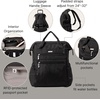 image:imageBaggallini City Scape Backpack  15x11 Lightweight Work Travel Bag wLuggage Sleeve amp RFIDBlack