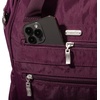 image:imageBaggallini City Scape Backpack  15x11 Lightweight Work Travel Bag wLuggage Sleeve amp RFIDMulberry