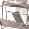 image:imageBaggallini Clear Backpack  Lightweight Large 115x 155x 6 Inch Clear BagGray