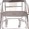 image:imageBaggallini Clear Backpack  Lightweight Large 115x 155x 6 Inch Clear BagGray