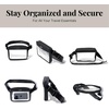 image:imageBaggallini Clear Stadium Belt Bag Black One SizeBlack