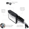 image:imageBaggallini Clear Stadium Belt Bag Black One SizeBlack