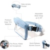 image:imageBaggallini Clear Stadium Belt Bag Black One SizeCornflower