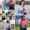 image:imageBaggallini Clear Stadium Belt Bag Black One SizeCornflower