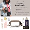 image:imageBaggallini Clear Stadium Belt Bag Black One SizeSterling Shimmer