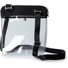 image:imageBaggallini Clear Stadium Crossbody  StadiumBlack With Sand Lining