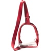 image:imageBaggallini Clear Stadium Mini SlingRed