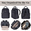 image:imageBaggallini Commuter Laptop BackpackFrench Navy