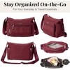 image:imageBaggallini Crosstown Hobo CrossbodyDark Cherry