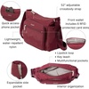 image:imageBaggallini Crosstown Hobo CrossbodyDark Cherry