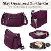 image:imageBaggallini Crosstown Hobo CrossbodyMulberry