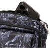 image:imageBaggallini Double Zip Convertible CrossbodyBlack Divine Rose