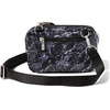 image:imageBaggallini Double Zip Convertible CrossbodyBlack Divine Rose