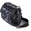 image:imageBaggallini Double Zip Convertible CrossbodyBlack Divine Rose