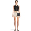 image:imageBaggallini Double Zip Convertible CrossbodyBlack Divine Rose