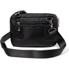 image:imageBaggallini Double Zip Convertible CrossbodyBlack Twill