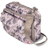 image:imageBaggallini Double Zip Convertible CrossbodyBoa Print