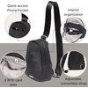 image:imageBaggallini Double Zip Mini SlingBlack