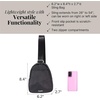image:imageBaggallini Double Zip Mini SlingBlack