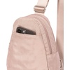 image:imageBaggallini Double Zip Mini SlingBlush Shimmer