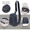 image:imageBaggallini Double Zip Mini SlingFrench Navy