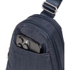 image:imageBaggallini Double Zip Mini SlingFrench Navy
